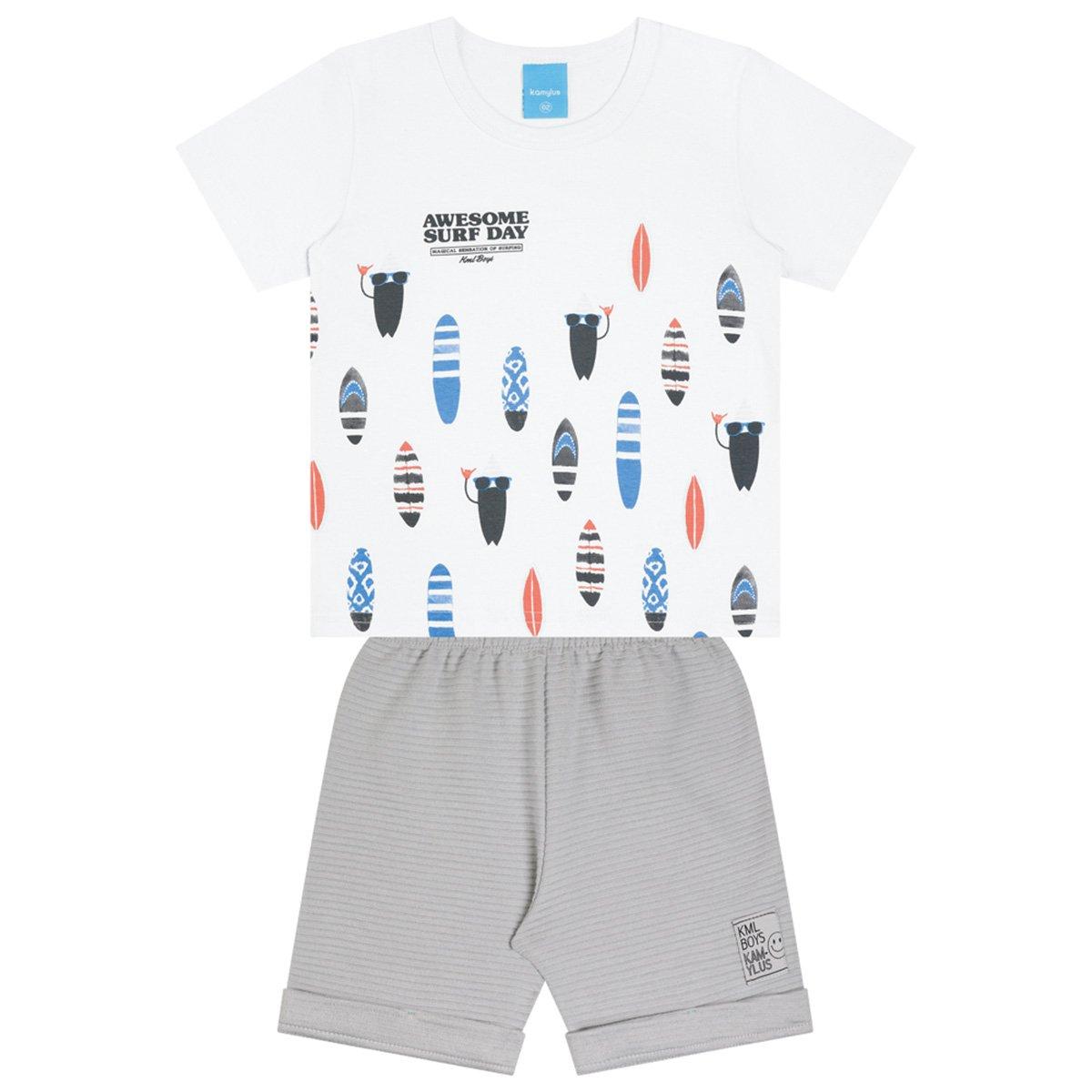 Conjunto Infantil Kamylus Surf Menino - 1