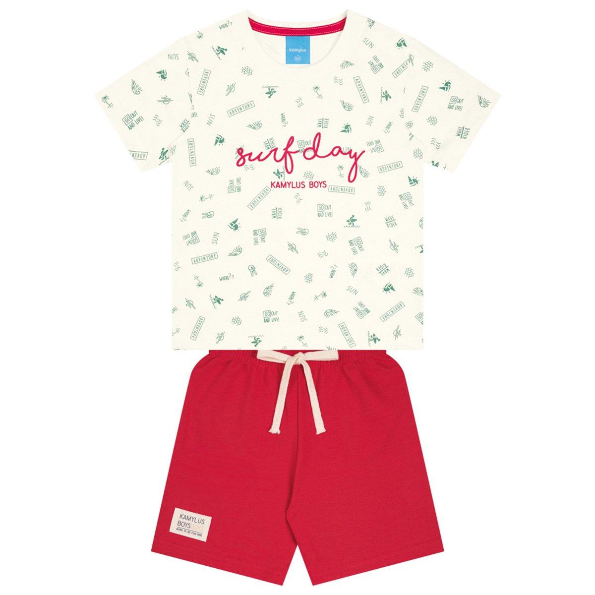 Conjunto Infantil Kamylus Surf Menino - 1