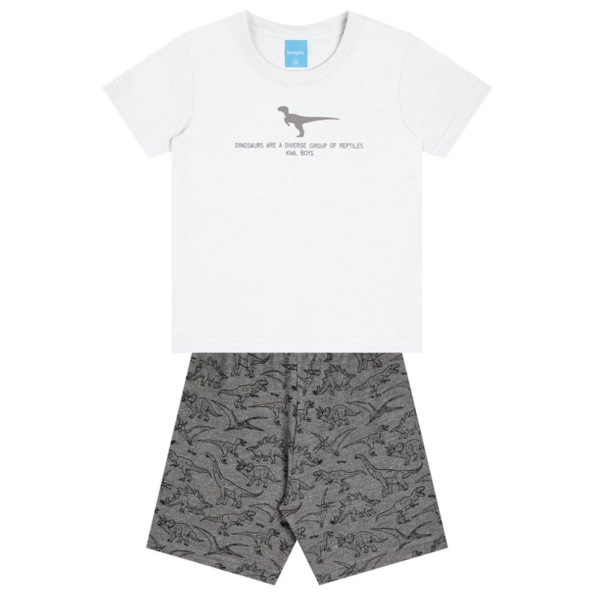 Conjunto Curto Infantil Kamylus Estampado Menino - 1