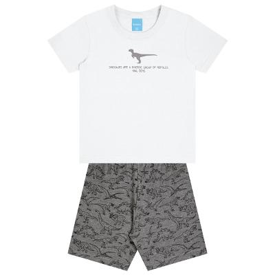 Conjunto Curto Infantil Kamylus Estampado Menino