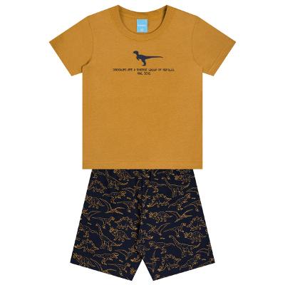 Conjunto Curto Infantil Kamylus Estampado Menino
