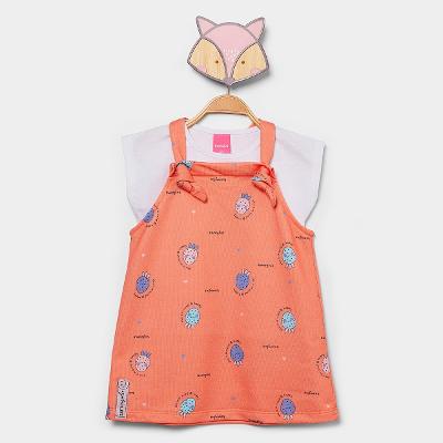 Salopete Infantil Kamylus Estampada