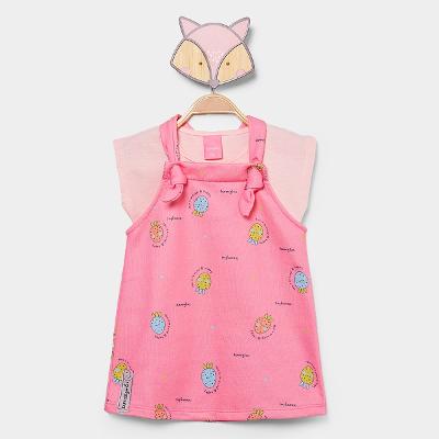 Salopete Infantil Kamylus Estampada