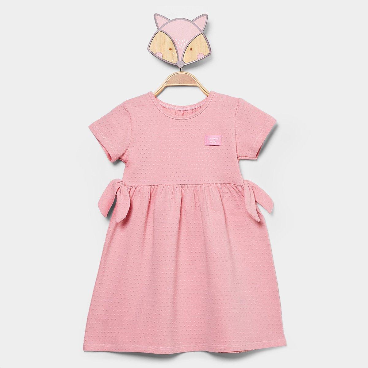Vestido Infantil Kamylus Estampado - 1