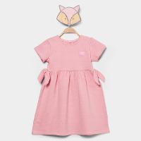 Vestido Infantil Kamylus Estampado - 1