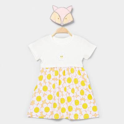 Vestido Infantil Kamylus Estampado