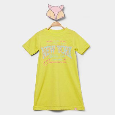 Vestido Infantil Kamylus Estampado