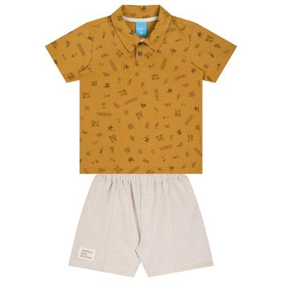 Conjunto Infantil Curto Kamylus Casual Menino