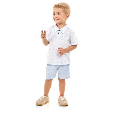 Conjunto Infantil Curto Kamylus Casual Menino