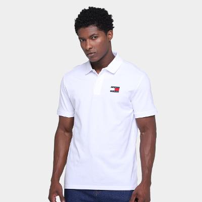 Camisa Polo Tommy Jeans Badge  Masculina