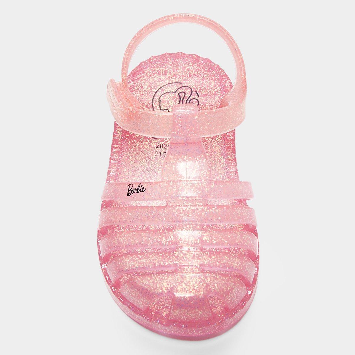 Sandália Bebê Grendene Barbie Due Menina - 4