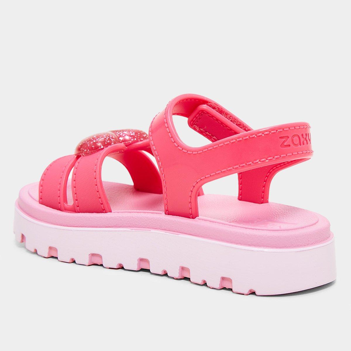 Sandália Infantil Disney Zaxynina Daily Love Sand Menina - 3