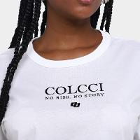 Camiseta Colcci No Risk No Story Feminina - 3