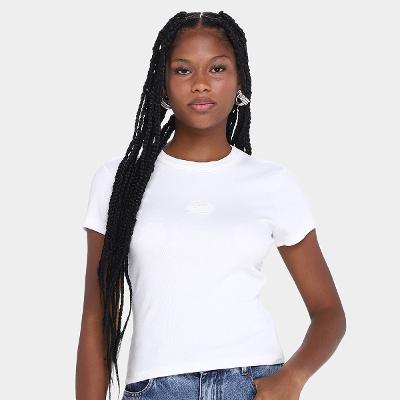 Camiseta Colcci Baby Look Lisa Feminina