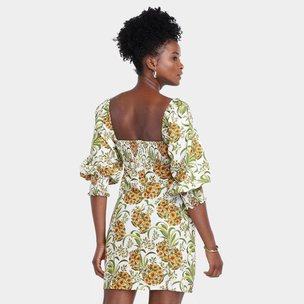 Vestido Farm Curto Abacaflor - 2