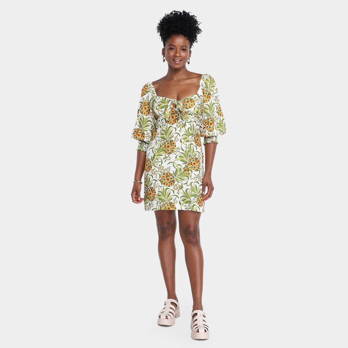 Vestido Farm Curto Abacaflor - 4