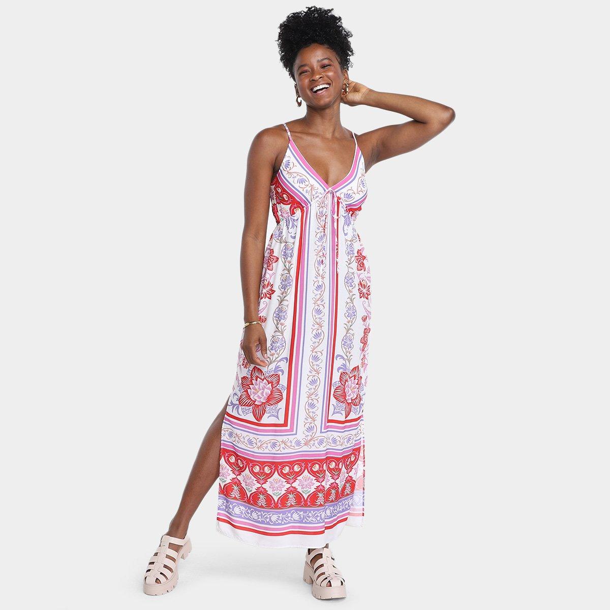 Vestido Farm Longo Nos Lisboa - 1