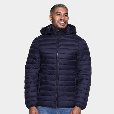 Jaqueta Com Capuz Broken Rules Nylon Masculina