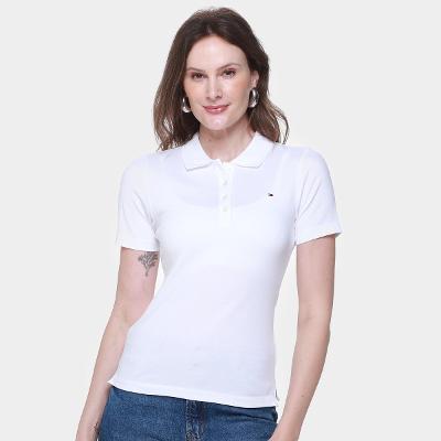 Camisa Polo Tommy Hilfiger 1985 Feminina