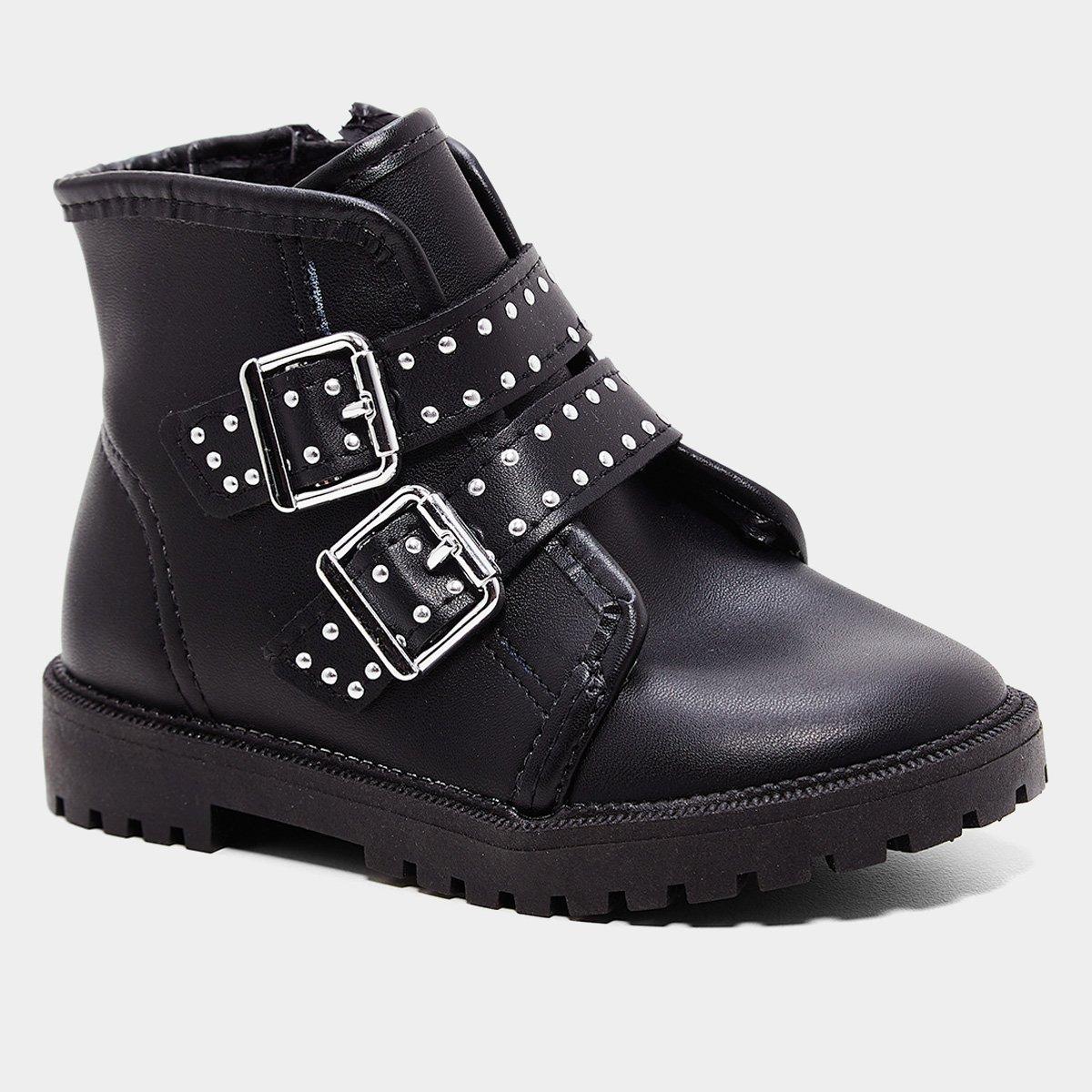 Bota Coturno Infantil Molekinha Baby Menina - 2