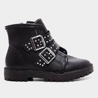 Bota Coturno Infantil Molekinha Baby Menina - 1