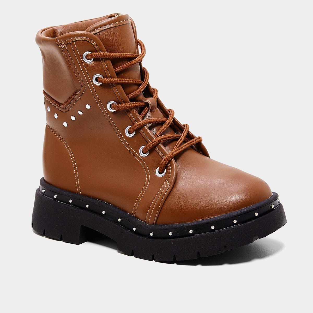 Bota Coturno Infantil Molekinha Menina - 2