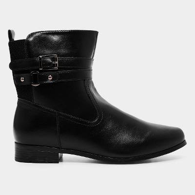 Bota Mooncity Cano Curto Feminina