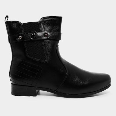 Bota Mooncity Cano Curto Feminina