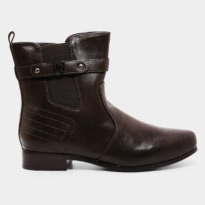 Bota Mooncity Cano Curto Feminina