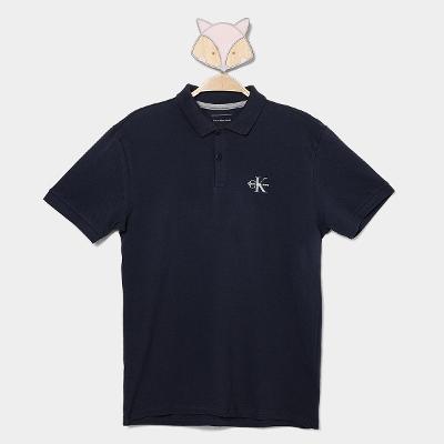 Camisa Polo Infantil Calvin Klein Menino