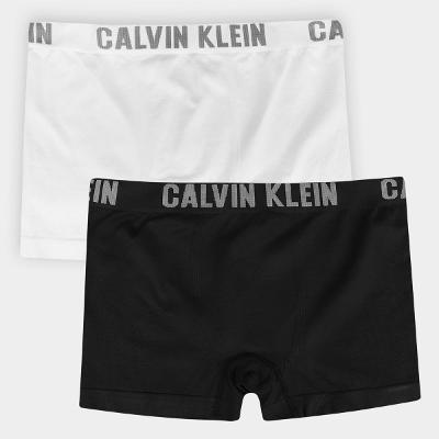 Kit Cueca Juvenil Calvin Klein Micro c/ 2 Peças