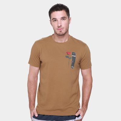 Camiseta Osklen Vintage Sk8 Rose Masculina