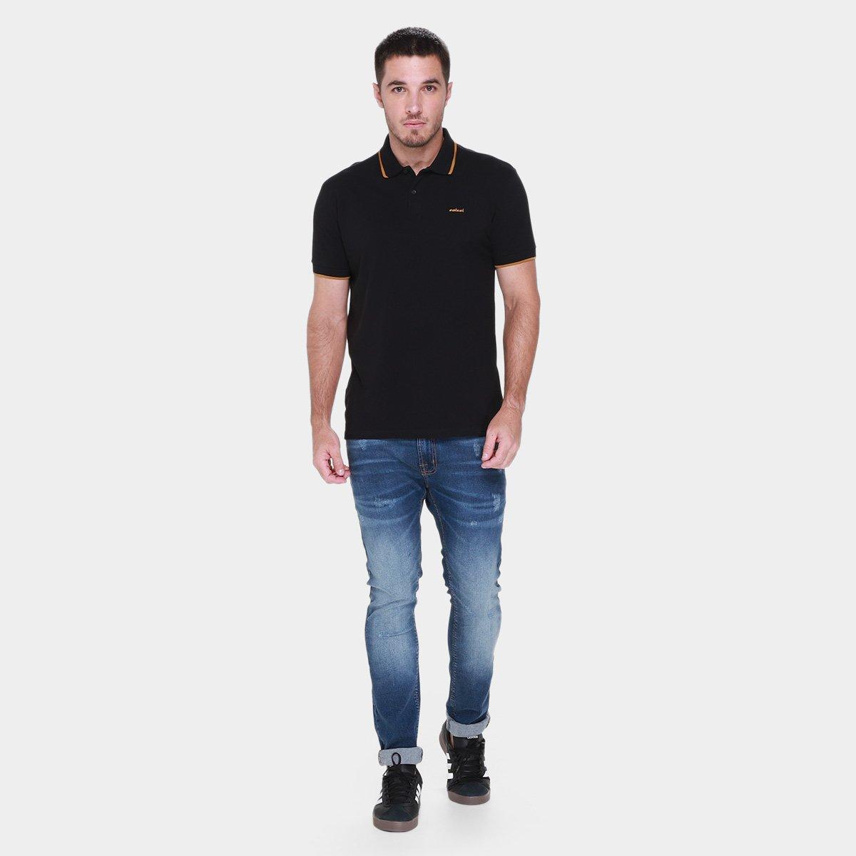 Camisa Polo Colcci Casual Masculina - 4
