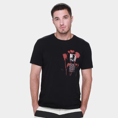 Camiseta Osklen Vintage City Rose Masculina