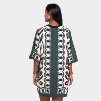 Vestido Farm T-Shirt Floral Arabesque Feminino - 2