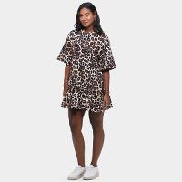 Vestido Moletom Farm Onça Pintada Feminino - 5