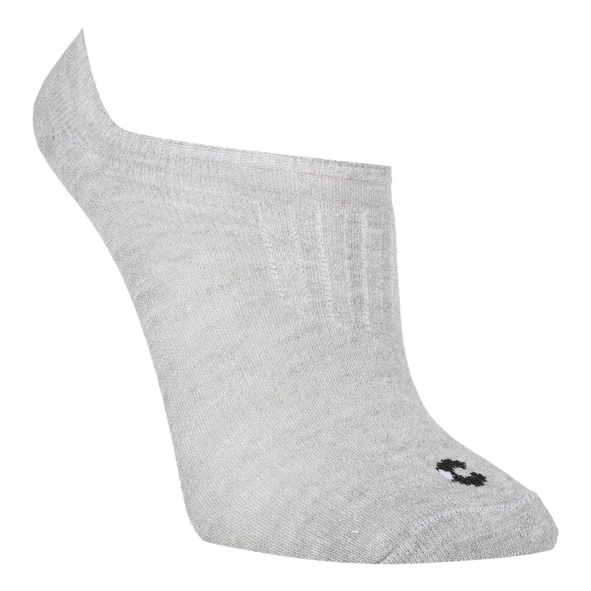 Kit Meia Infantil Cia da Meia Invisível 3 Pares - 3