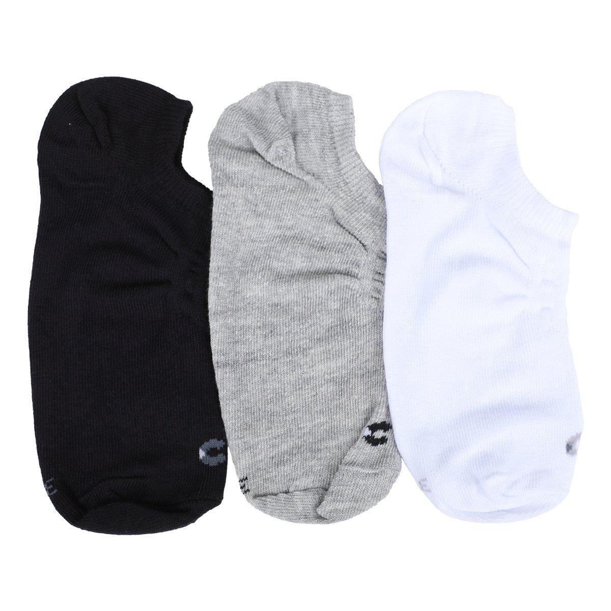 Kit Meia Infantil Cia da Meia Invisível 3 Pares - 5