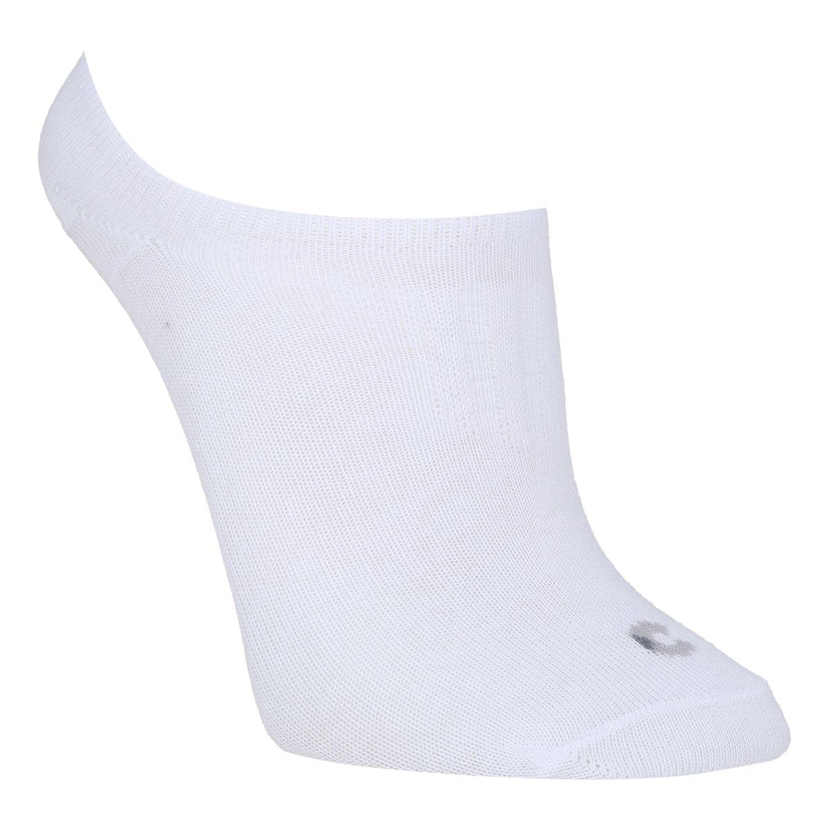 Kit Meia Infantil Cia da Meia Invisível 3 Pares - 4