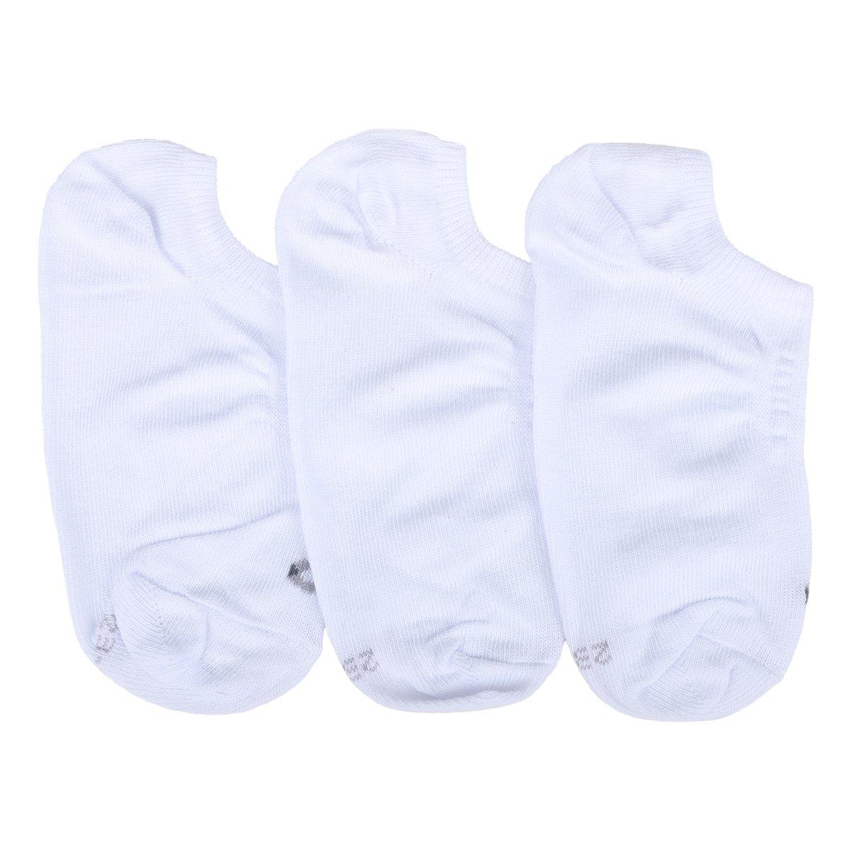 Kit Meia Infantil Cia da Meia Invisível 3 Pares - 1