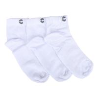 Kit Meia Cano Curto Infantil Cia da Meia 3 Pares - 1