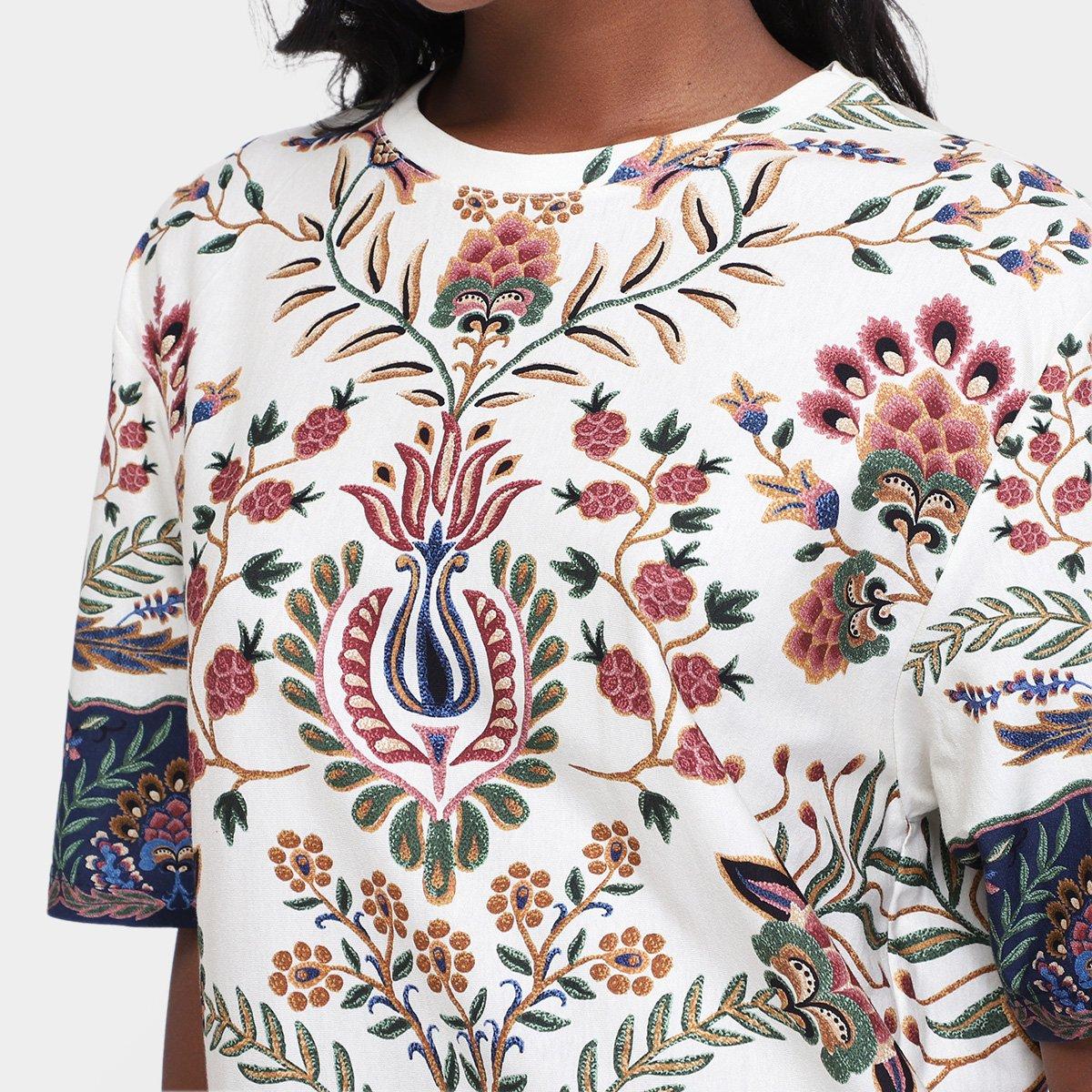 Vestido Farm Básico Jardim Maravilhoso Feminino - 3