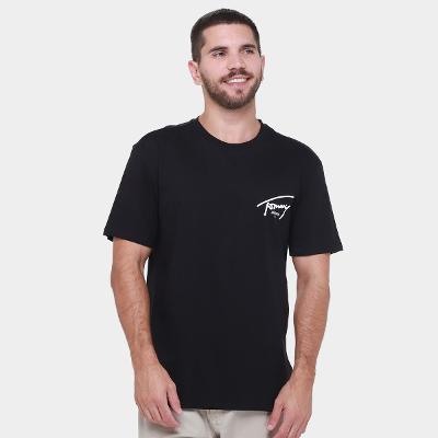 Camiseta Tommy Jeans Básica Masculina