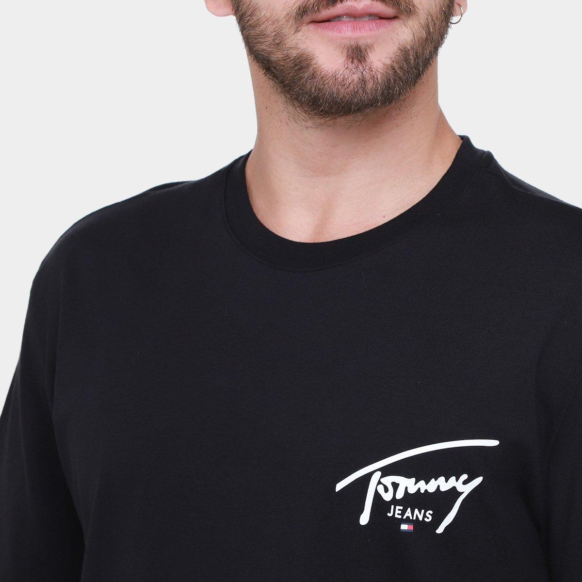 Camiseta Tommy Jeans Básica Masculina - 3