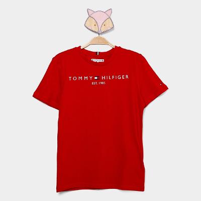 Camiseta Infantil Tommy Hilfiger Essential Menino