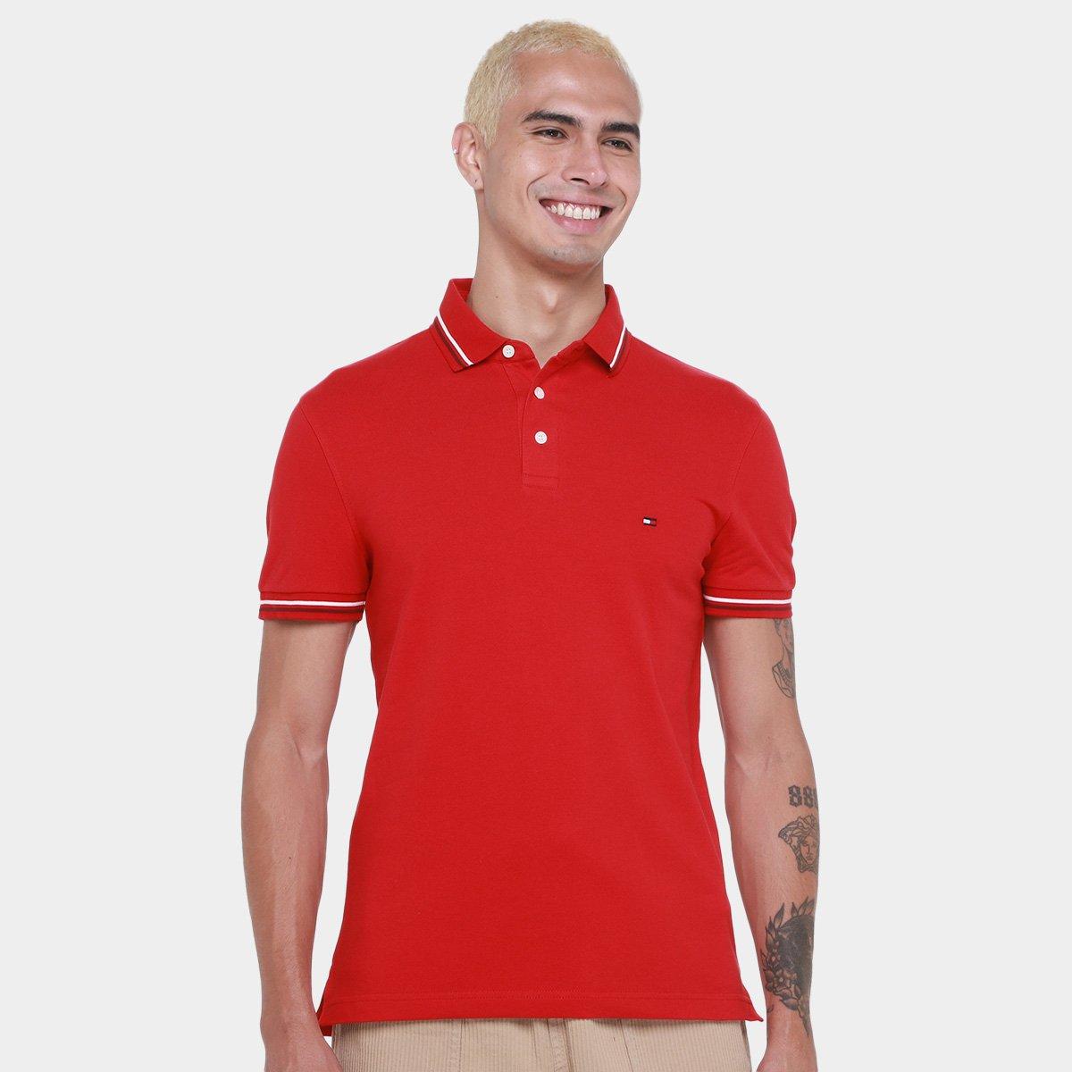 Camisa Polo Tommy Hilfiger Masculina - 1