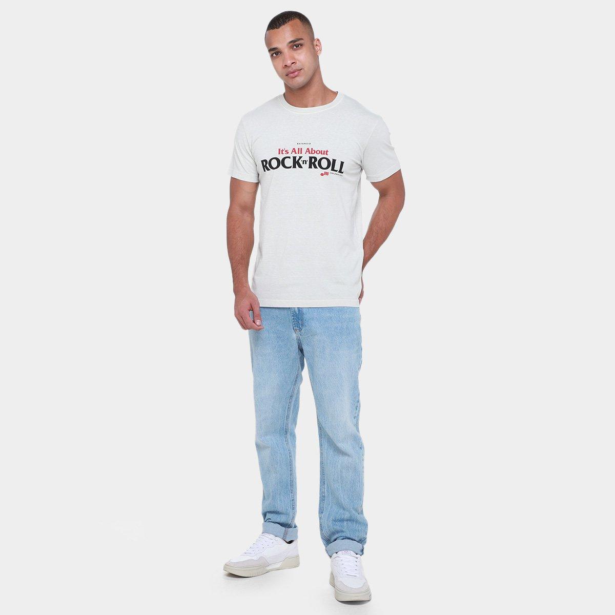 Camiseta Osklen Rock N Roll Masculina - 4