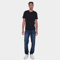 Camiseta Calvin Klein Embossed Minimal Logo Masculina - 4