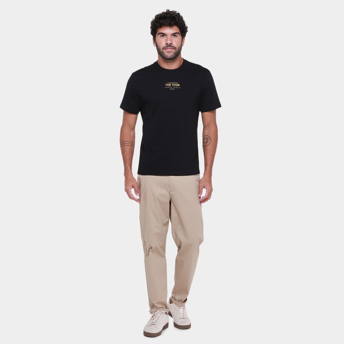 Camiseta Ellus Fine Tour Staff Classic Masculina - 4
