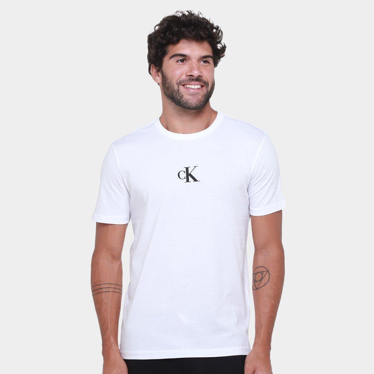 Camiseta Calvin Klein Rubber Patch Masculina - 1